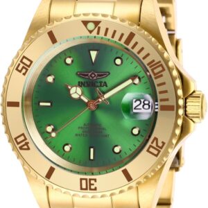 invicta pro diver automatic green dial men's watch 28665