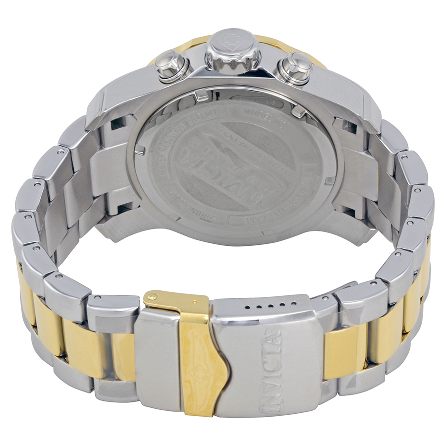 invicta pro diver chronograph black and gold dial men's watch 19839 invicta pro diver chronograph black and gold dial men's watch 19839