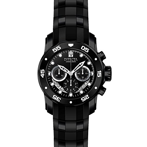 invicta pro diver chronograph black dial black polyurethane men's watch 21930 invicta pro diver chronograph black dial black polyurethane men's watch 21930