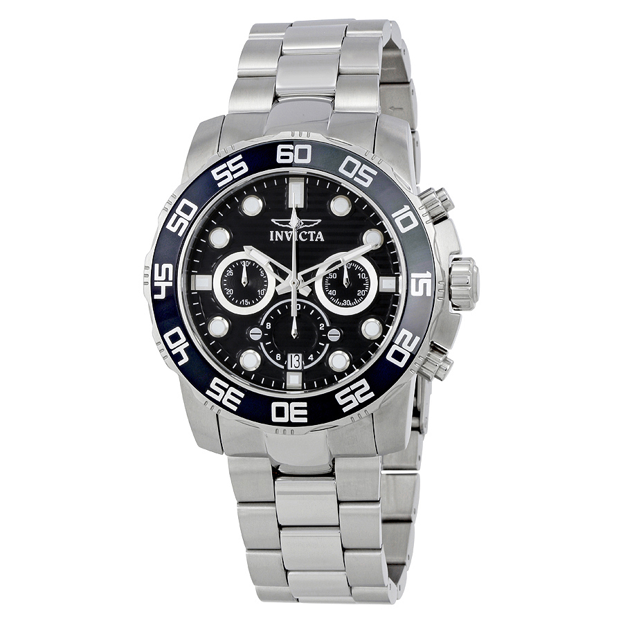 invicta pro diver chronograph black dial men's watch 22226 invicta pro diver chronograph black dial men's watch 22226