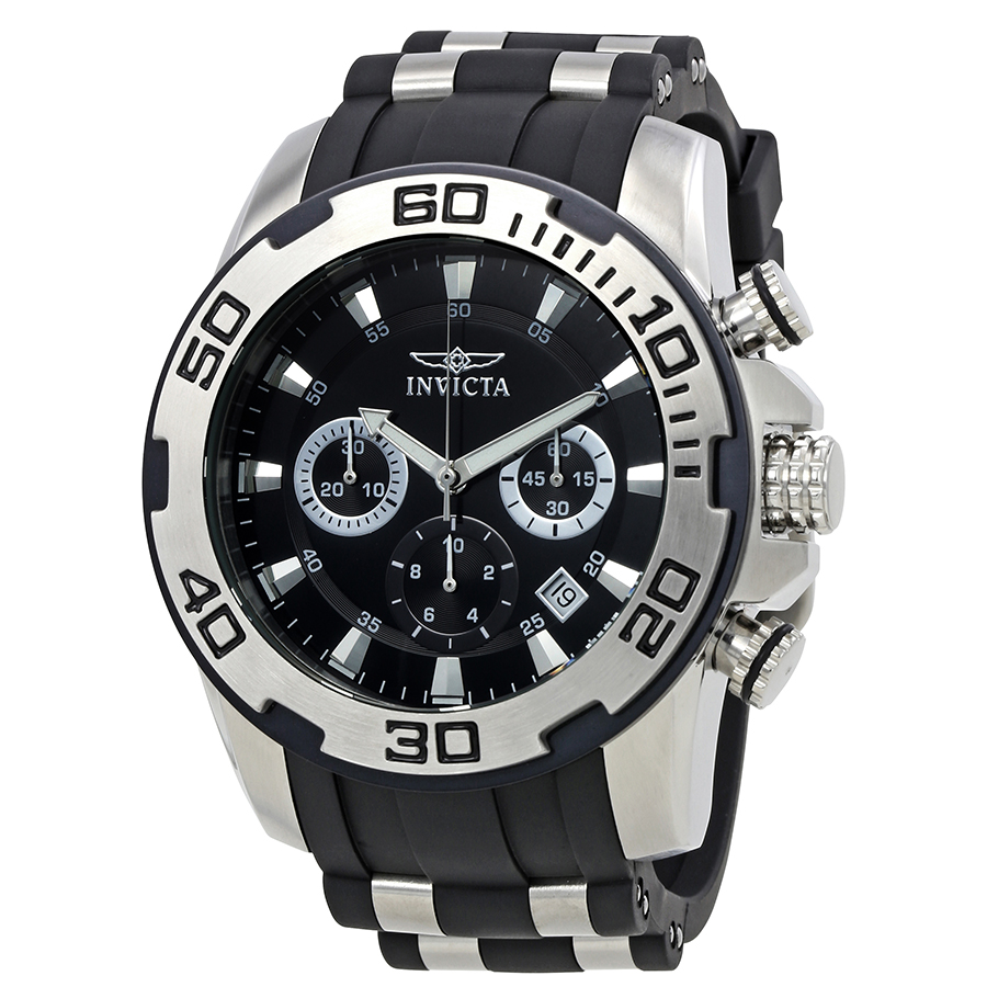 invicta pro diver chronograph black dial men's watch 22311 invicta pro diver chronograph black dial men's watch 22311