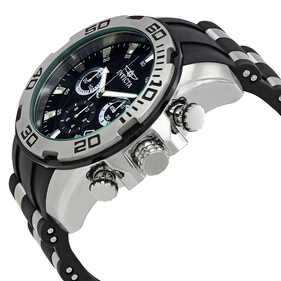 invicta pro diver chronograph black dial men's watch 22311 invicta pro diver chronograph black dial men's watch 22311