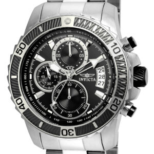 invicta pro diver chronograph black dial men's watch 22412