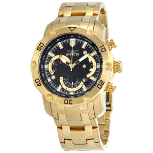 Home invicta pro diver chronograph black dial men's watch 22767