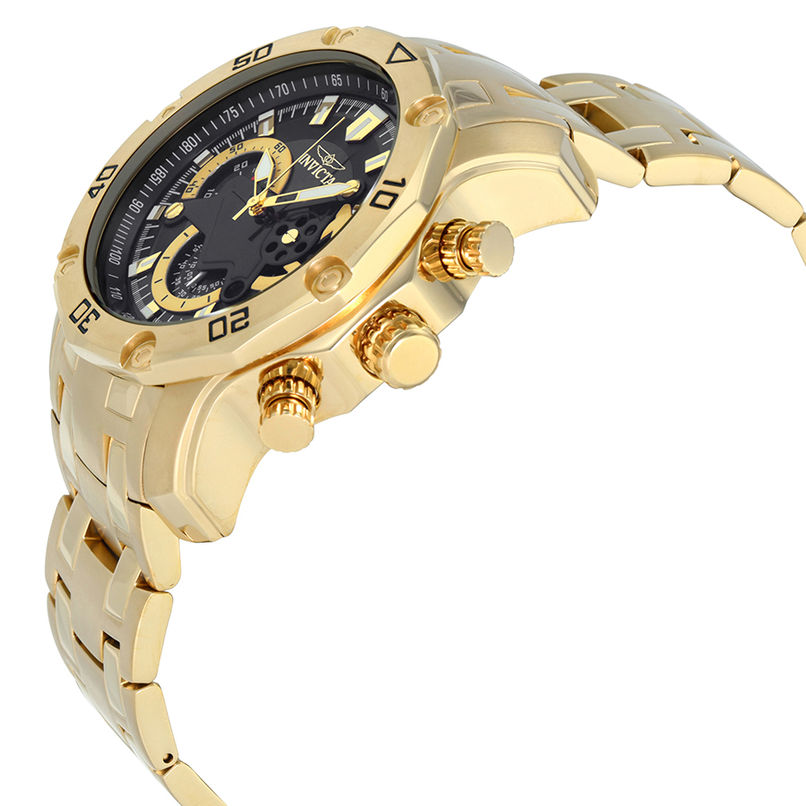 invicta pro diver chronograph black dial men's watch 22767 invicta pro diver chronograph black dial men's watch 22767