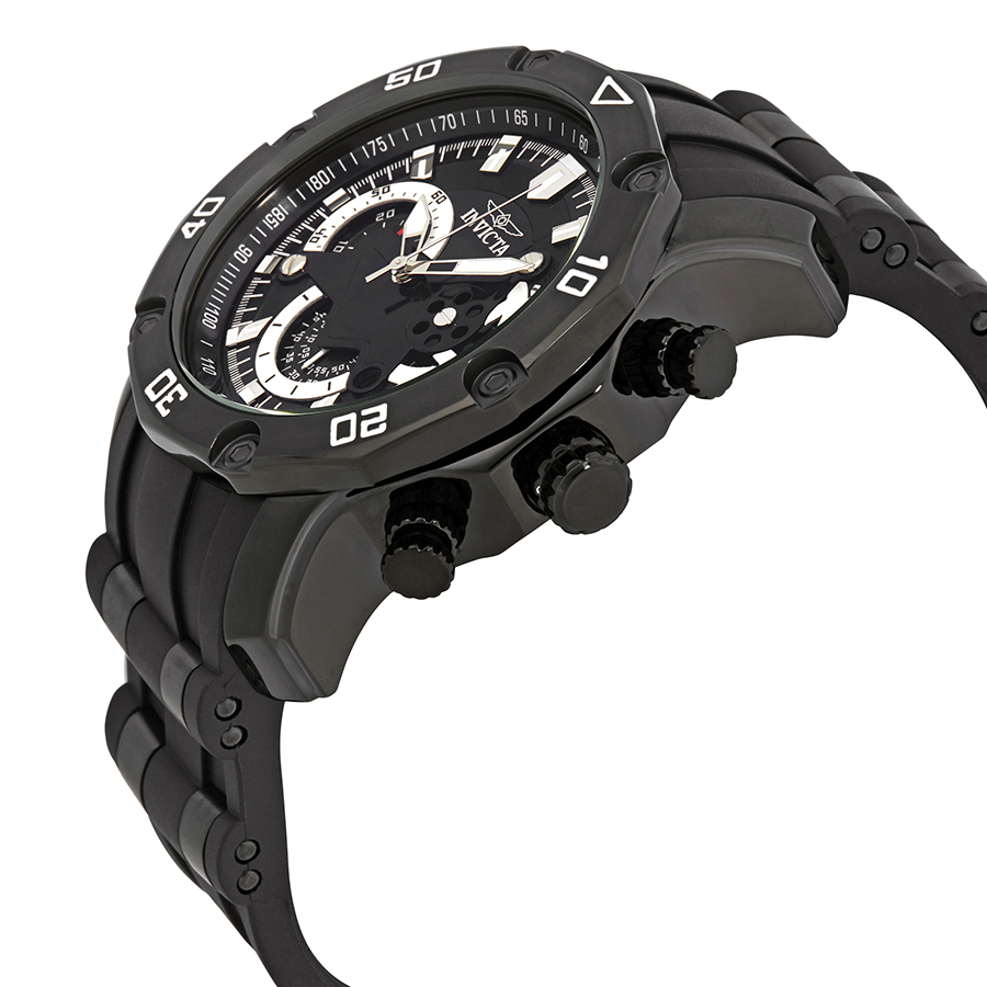 invicta pro diver chronograph black dial men's watch 22799 invicta pro diver chronograph black dial men's watch 22799