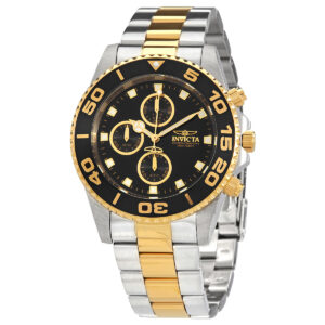Home invicta pro diver chronograph black dial men's watch 28691