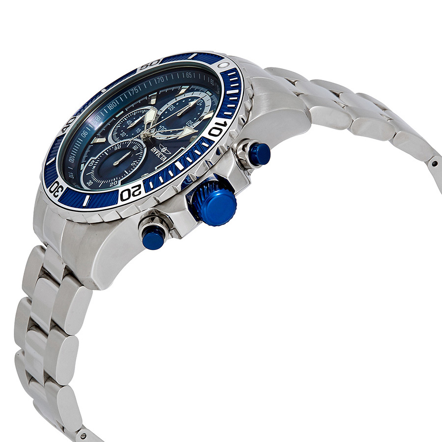 invicta pro diver chronograph blue dial men's watch 22413 invicta pro diver chronograph blue dial men's watch 22413