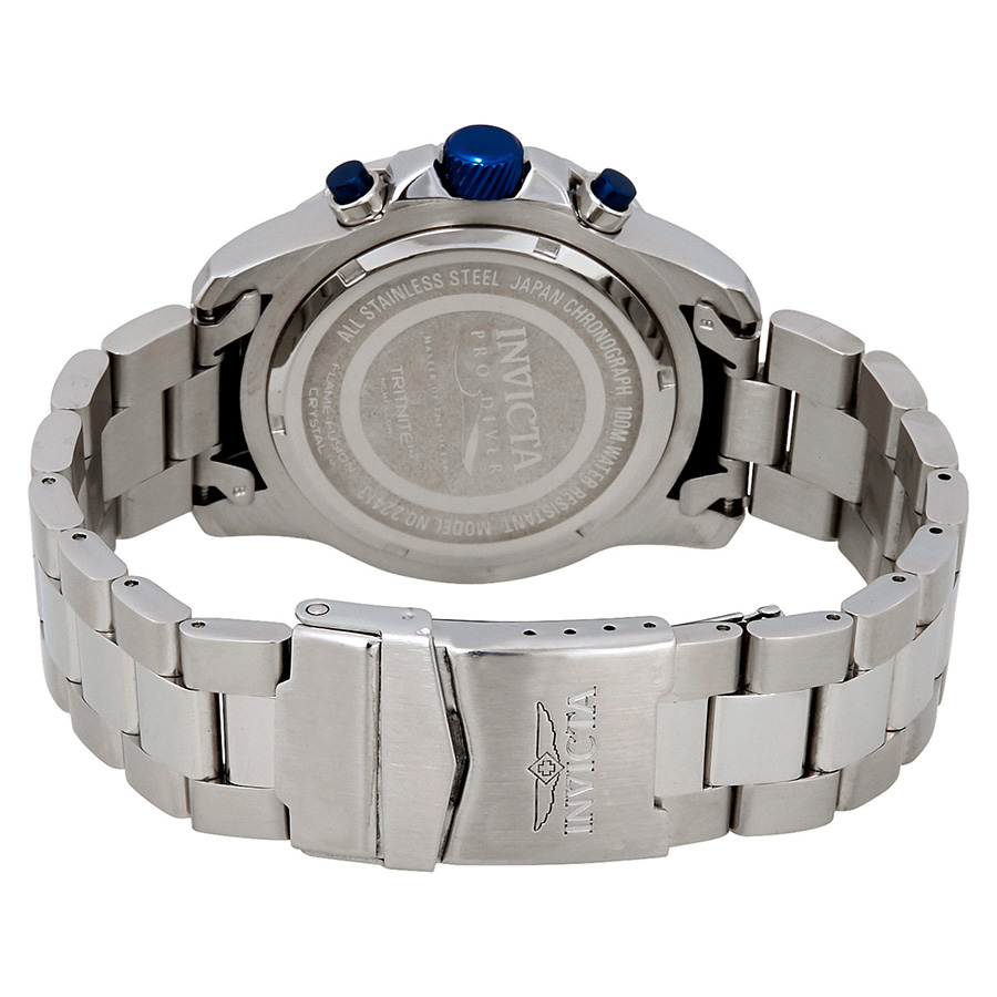 invicta pro diver chronograph blue dial men's watch 22413 invicta pro diver chronograph blue dial men's watch 22413