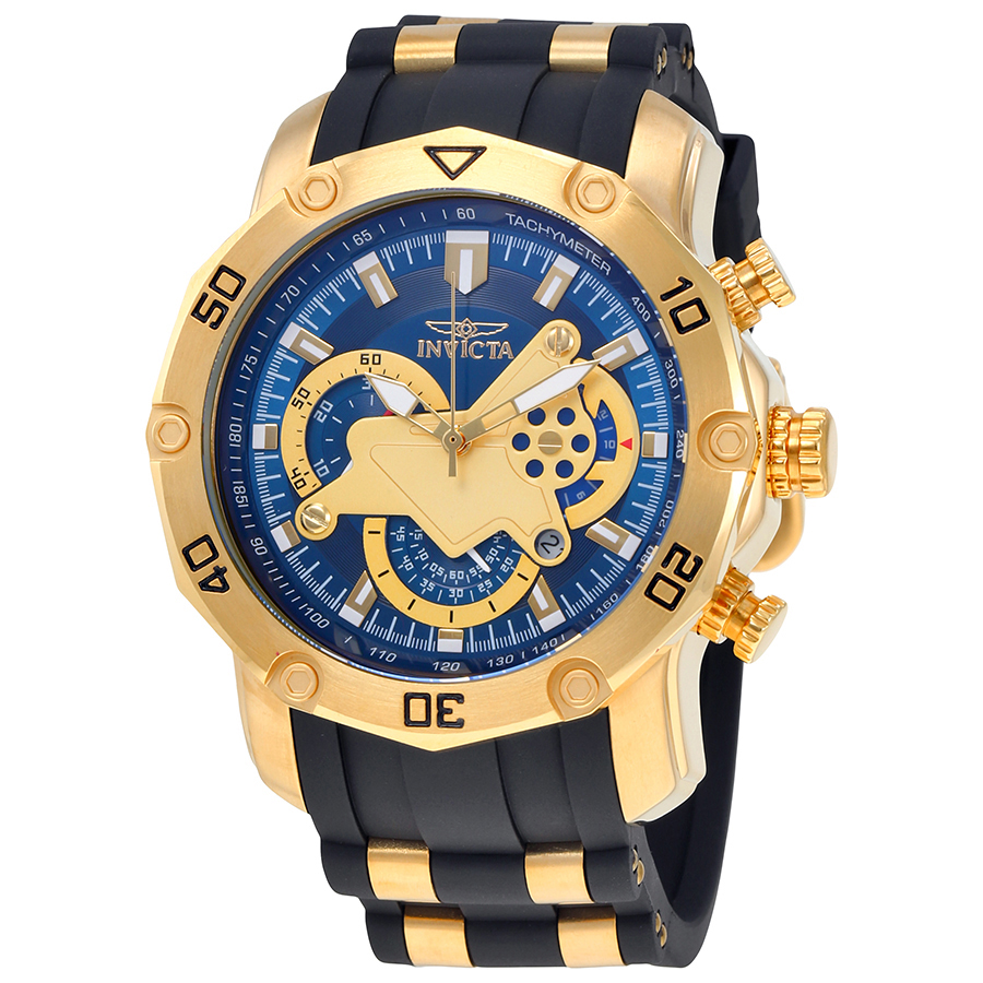 invicta pro diver chronograph blue dial men's watch 23426 invicta pro diver chronograph blue dial men's watch 23426