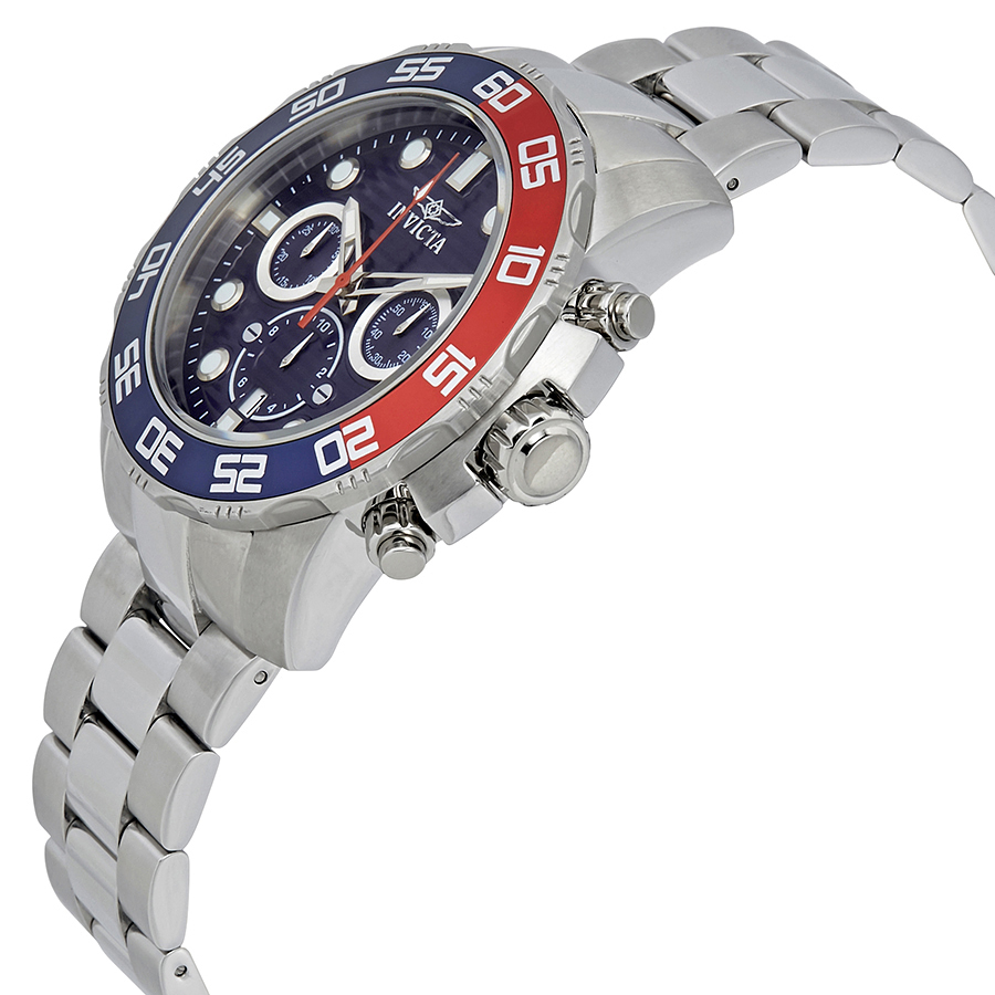 invicta pro diver chronograph blue dial pepsi bezel men's watch 22225 invicta pro diver chronograph blue dial pepsi bezel men's watch 22225