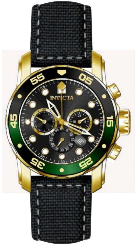 invicta pro diver chronograph gmt quartz black dial men's watch 49834 invicta pro diver chronograph gmt quartz black dial men's watch 49834