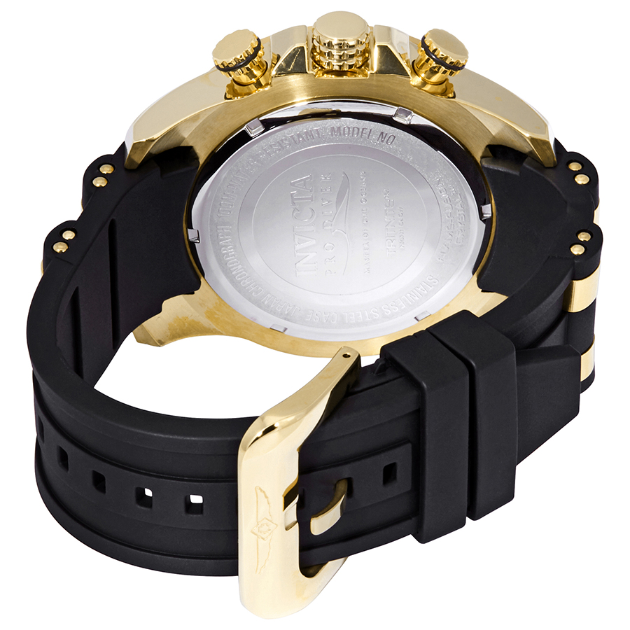 invicta pro diver chronograph gold dial men's watch 22346 invicta pro diver chronograph gold dial men's watch 22346