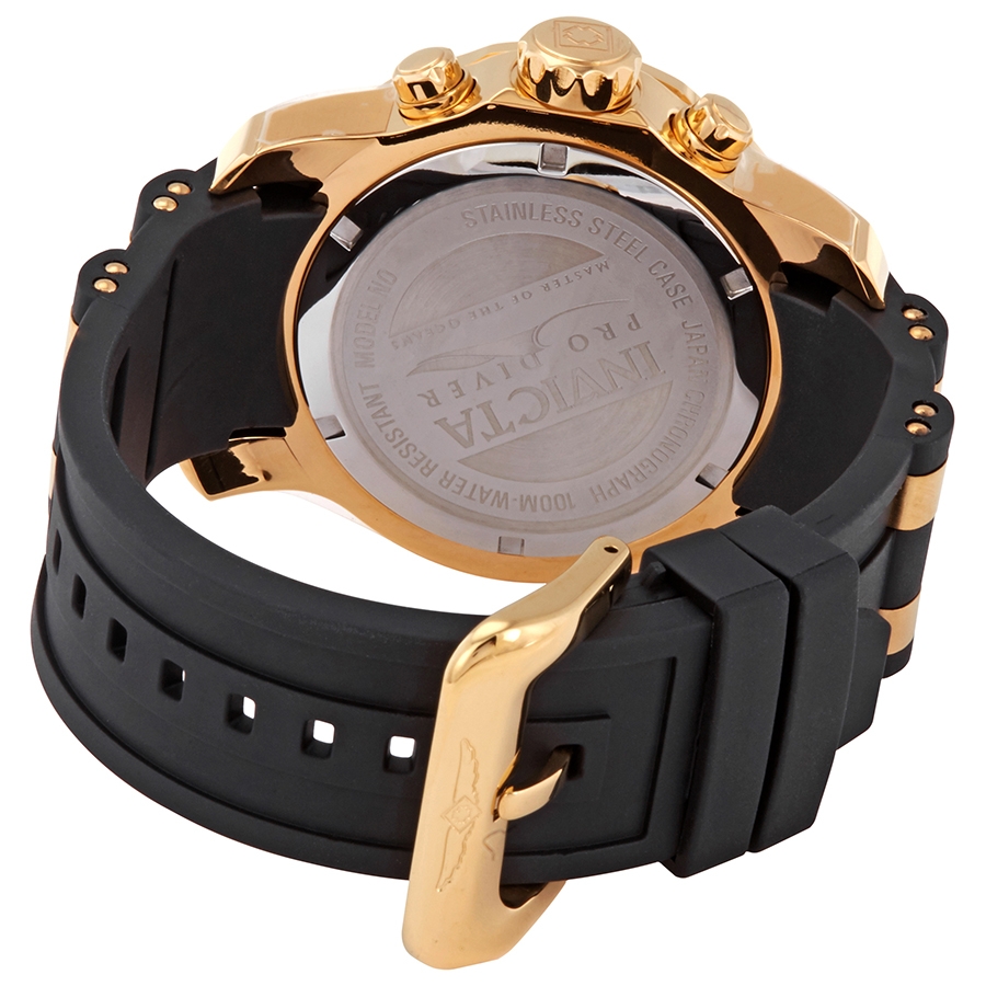 invicta pro diver chronograph black semi transparent dial men's watch 6981 invicta pro diver chronograph black semi transparent dial men's watch 6981