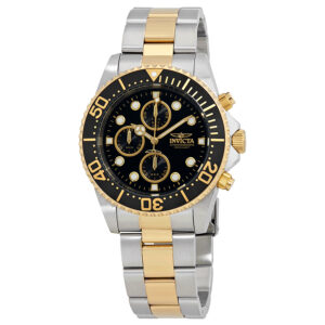 Home invicta pro diver chronograph black dial men's watch 1772