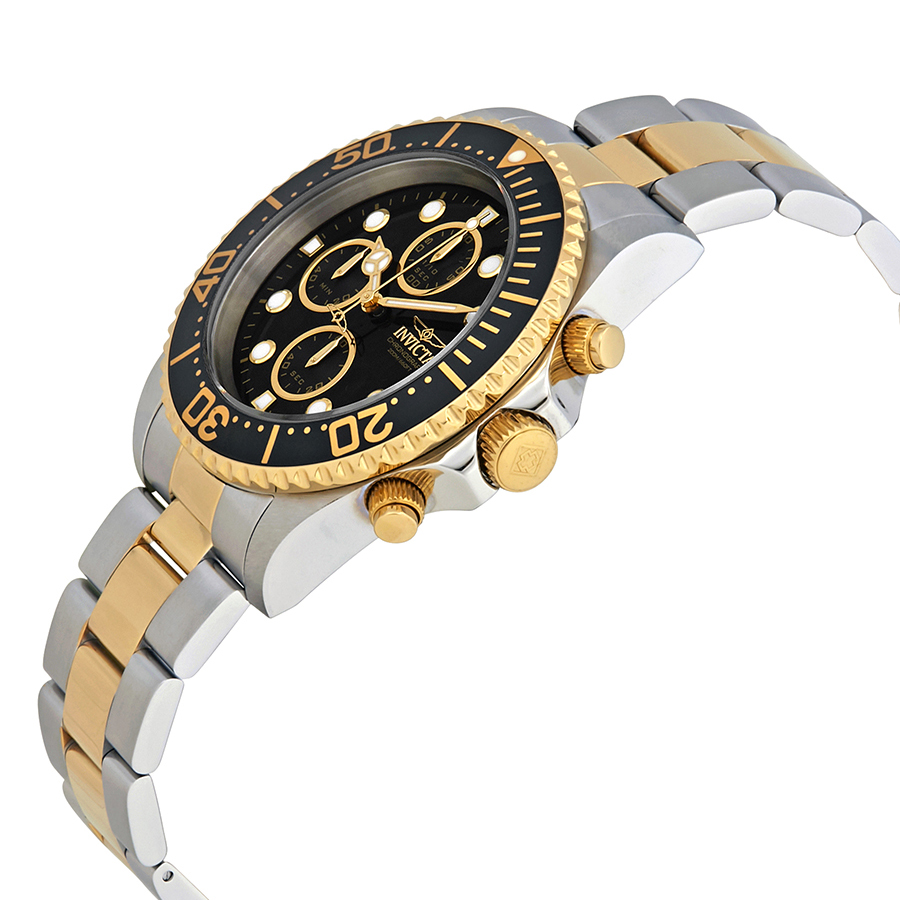 invicta pro diver chronograph black dial men's watch 1772 invicta pro diver chronograph black dial men's watch 1772