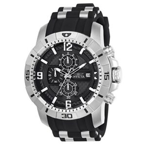 Home invicta pro diver chronograph black dial men's watch 24962