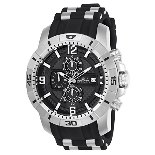 invicta pro diver chronograph black dial men's watch 24962 invicta pro diver chronograph black dial men's watch 24962