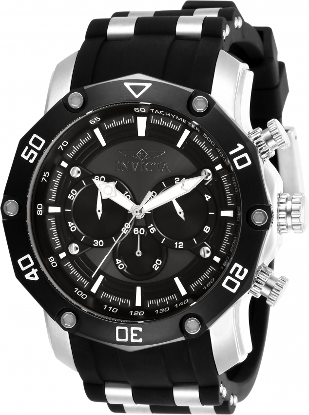 invicta pro diver chronograph quartz black dial men's watch 28753 invicta pro diver chronograph quartz black dial men's watch 28753