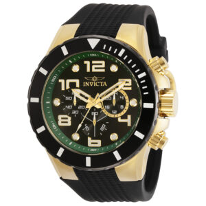 Витрина invicta pro diver chronograph quartz black dial men's watch 30777
