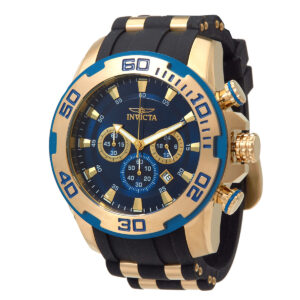 invicta pro diver chronograph quartz blue dial men's watch 22341