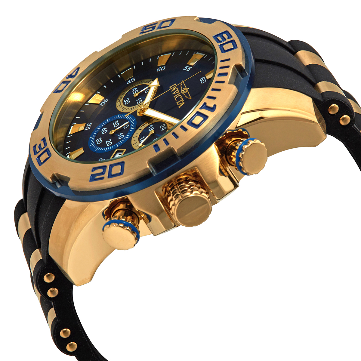 invicta pro diver chronograph quartz blue dial men's watch 22341 invicta pro diver chronograph quartz blue dial men's watch 22341