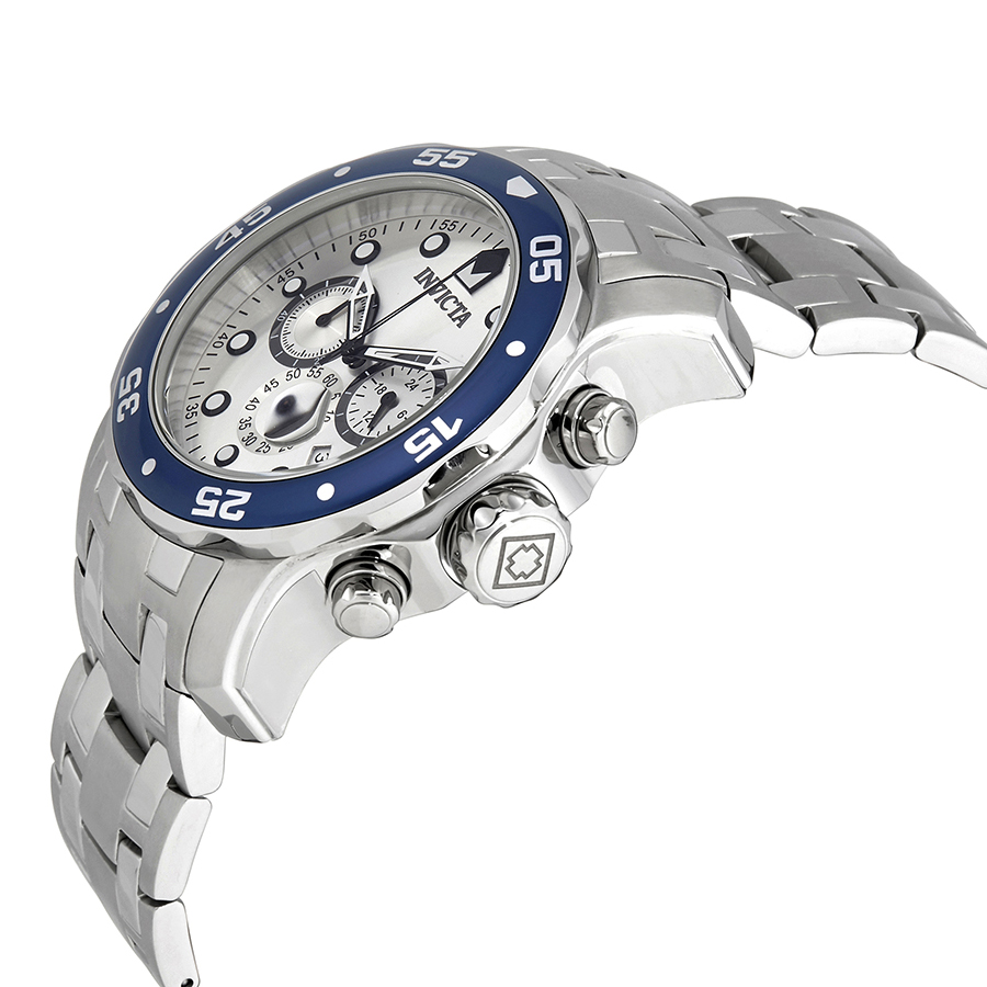 invicta pro diver chronograph silver dial men's watch 80058 invicta pro diver chronograph silver dial men's watch 80058