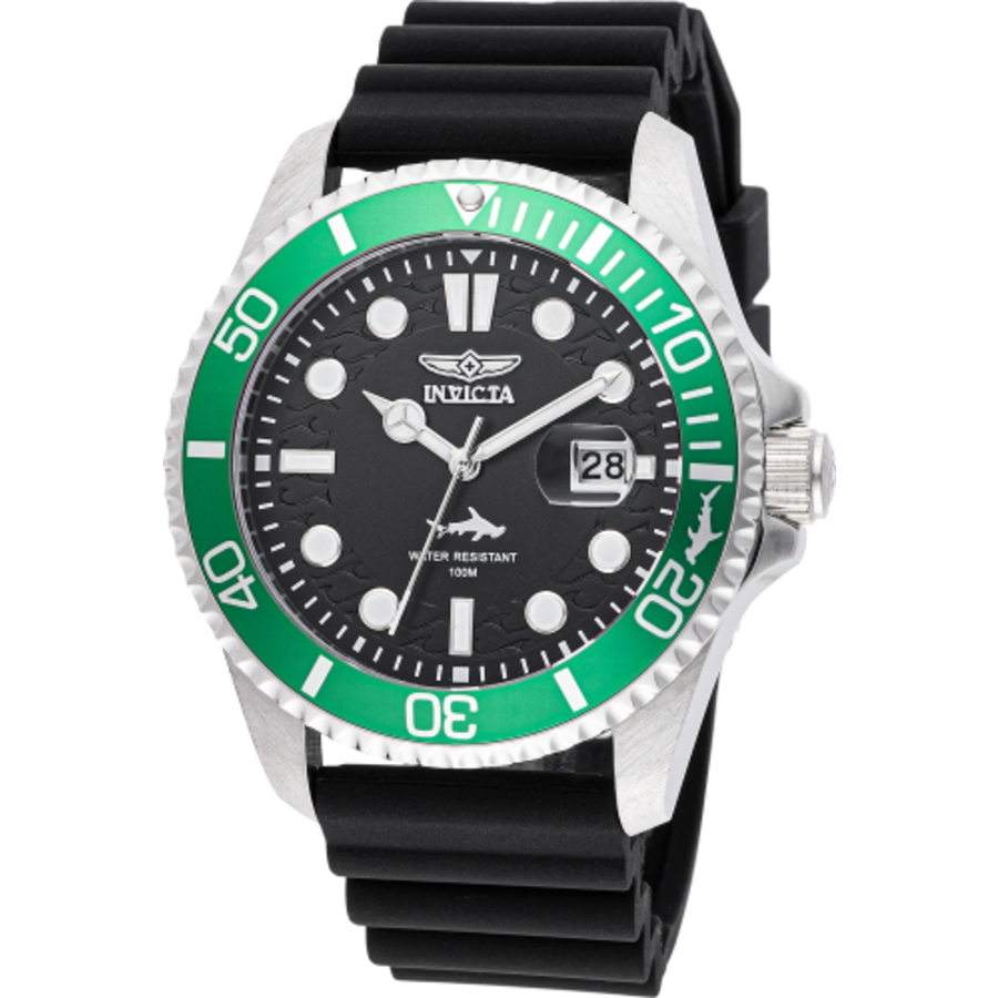 invicta pro diver date quartz black dial men's watch 47166 invicta pro diver date quartz black dial men's watch 47166