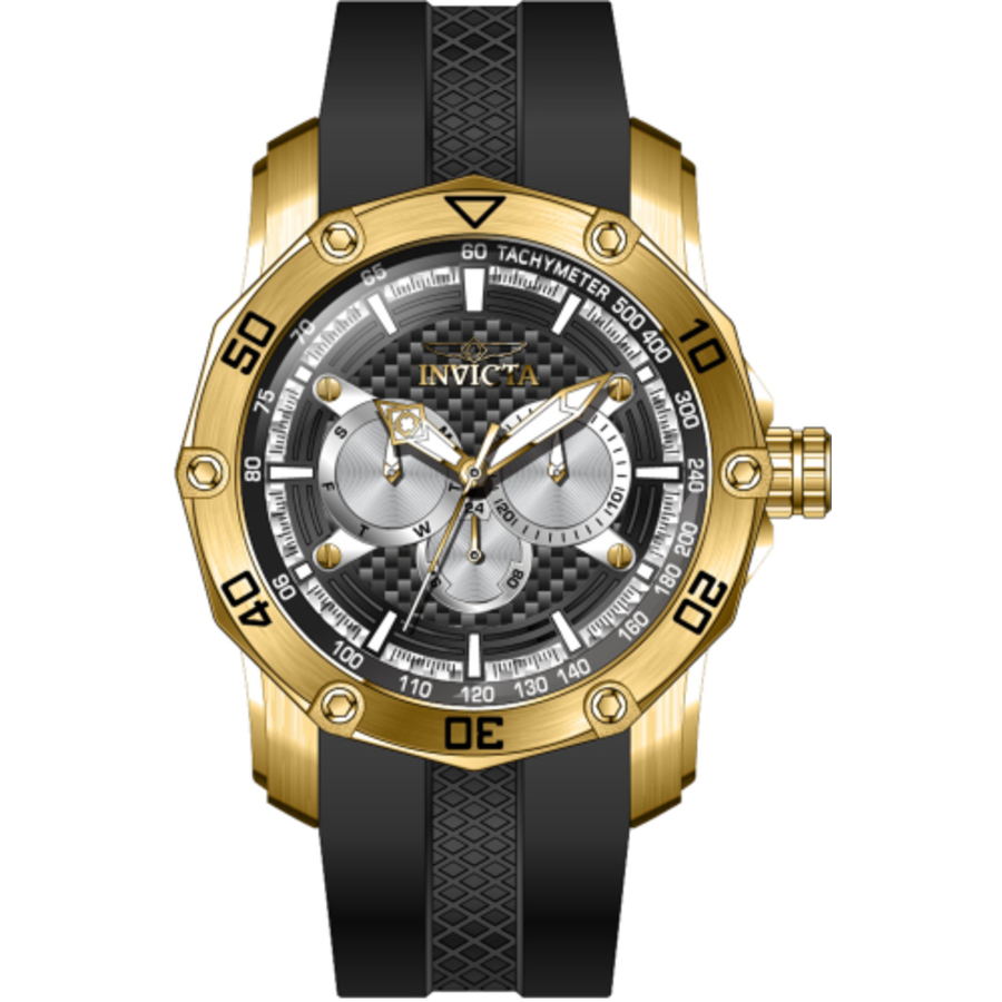 invicta pro diver gmt date day quartz black dial men's watch 45743 invicta pro diver gmt date day quartz black dial men's watch 45743