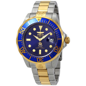 invicta pro diver grand diver automatic blue dial men's watch 3049