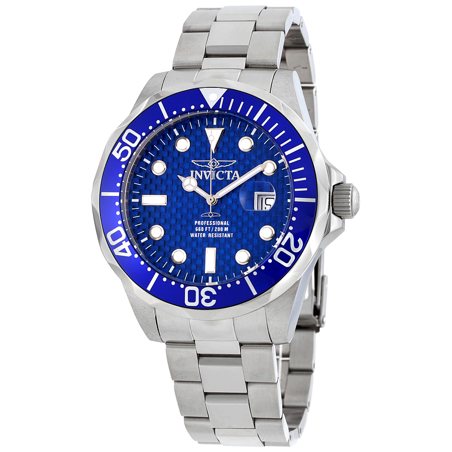 invicta pro diver blue dial men's watch 12563 invicta pro diver blue dial men's watch 12563