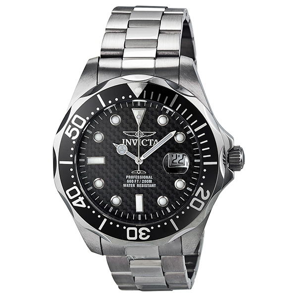 invicta pro diver black dial stainless steel men's watch 12562 invicta pro diver black dial stainless steel men's watch 12562