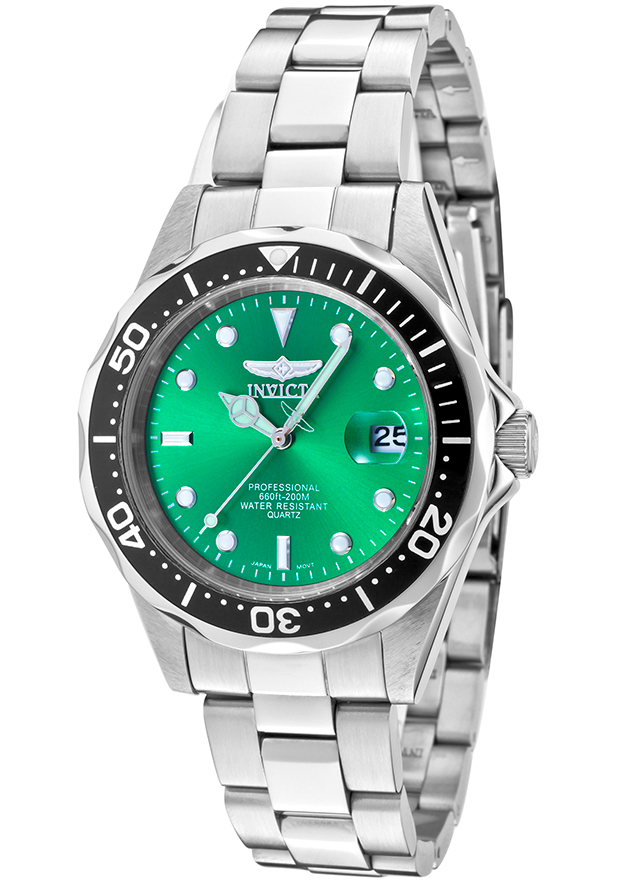 invicta pro diver green dial men's watch 10667 invicta pro diver green dial men's watch 10667