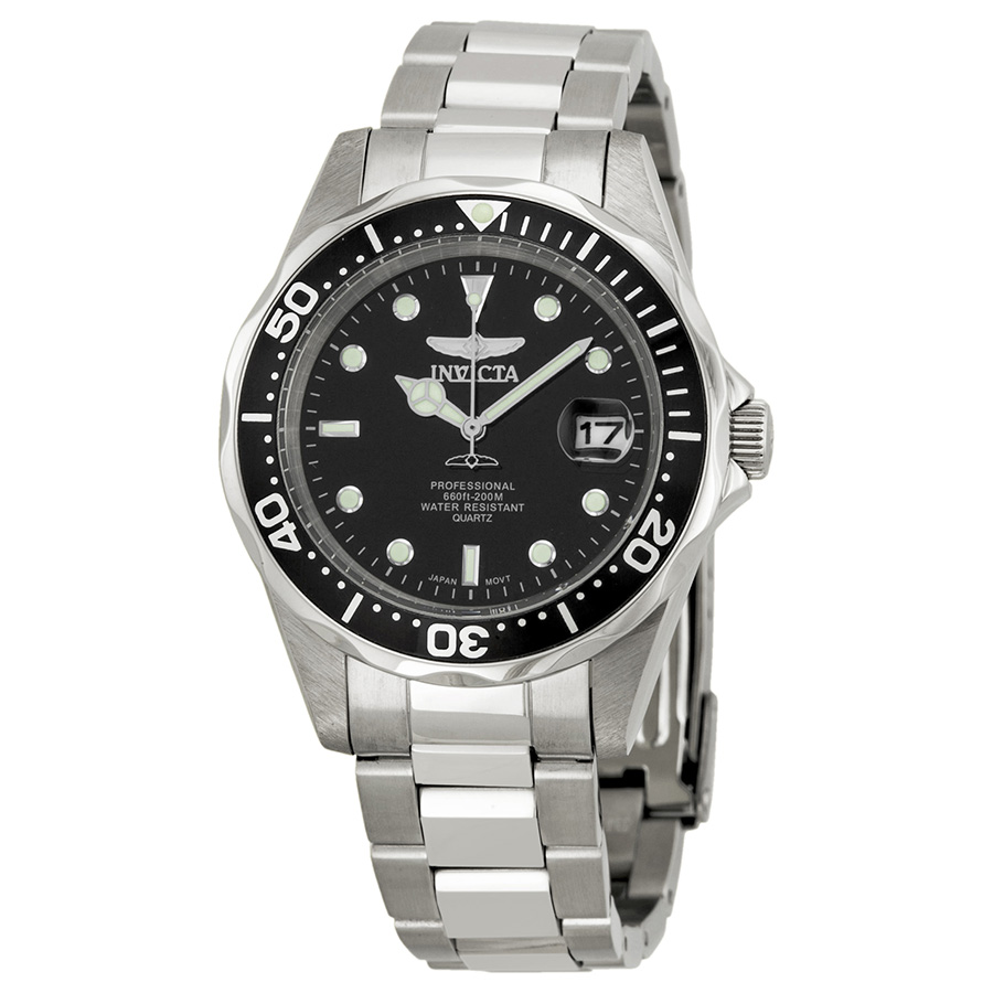 invicta pro diver black dial stainless steel men's watch 8932 invicta pro diver black dial stainless steel men's watch 8932