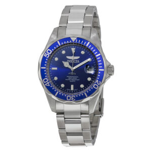 Home invicta pro diver blue dial men's watch 9204