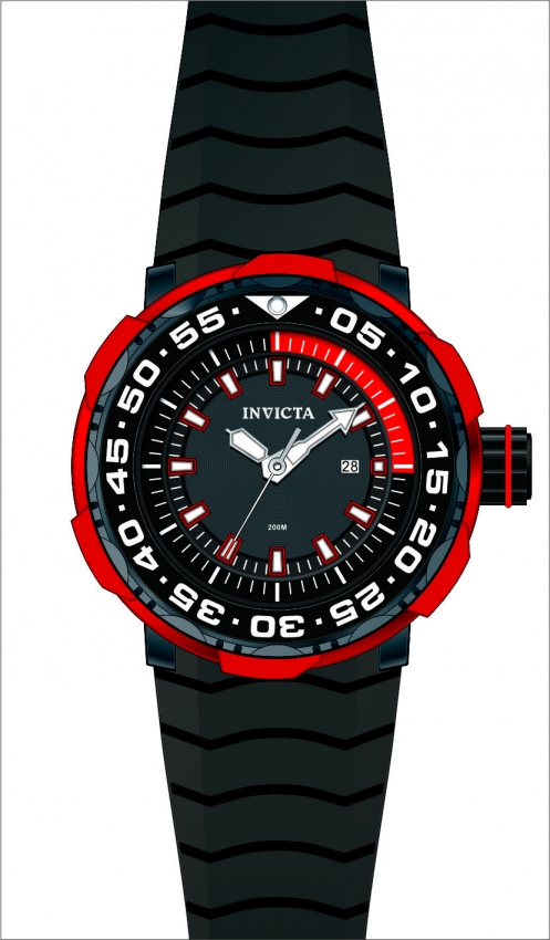 invicta pro diver ocean voyage quartz black dial men's watch 48341 invicta pro diver ocean voyage quartz black dial men's watch 48341