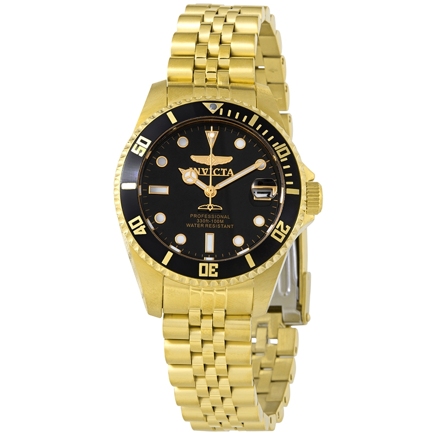 invicta pro diver quartz black dial ladies watch 29190 invicta pro diver quartz black dial ladies watch 29190