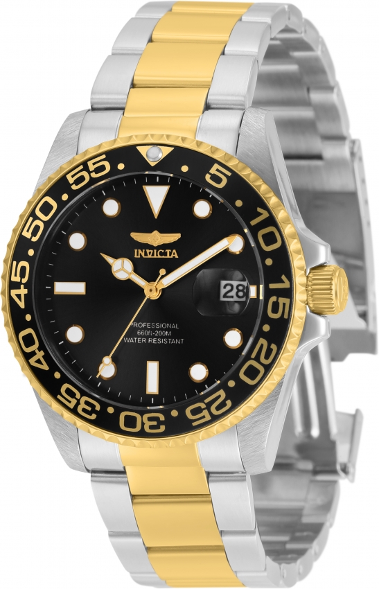 invicta pro diver quartz black dial two tone ladies watch 33261 invicta pro diver quartz black dial two tone ladies watch 33261