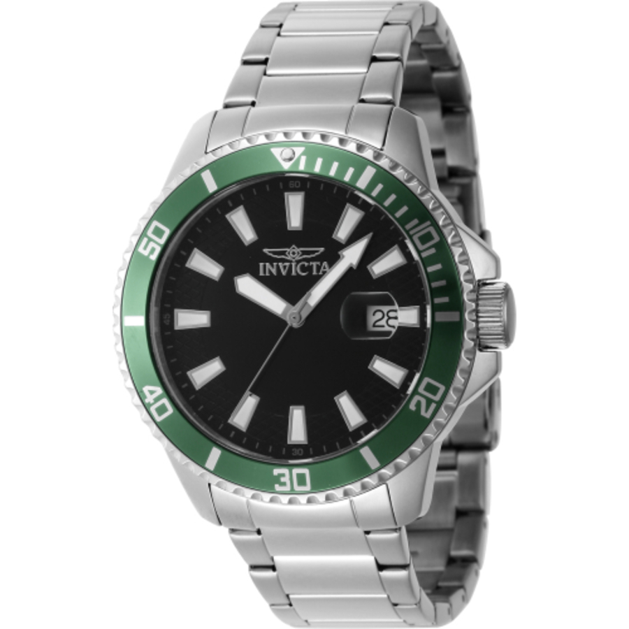 invicta pro diver quartz black dial men's watch 46075 invicta pro diver quartz black dial men's watch 46075