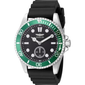 invicta pro diver quartz black dial men's watch 49343