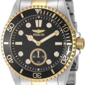 Home invicta pro diver quartz black dial men's watch 49426