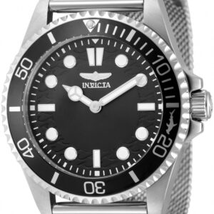 Home invicta pro diver quartz black dial men's watch 49685