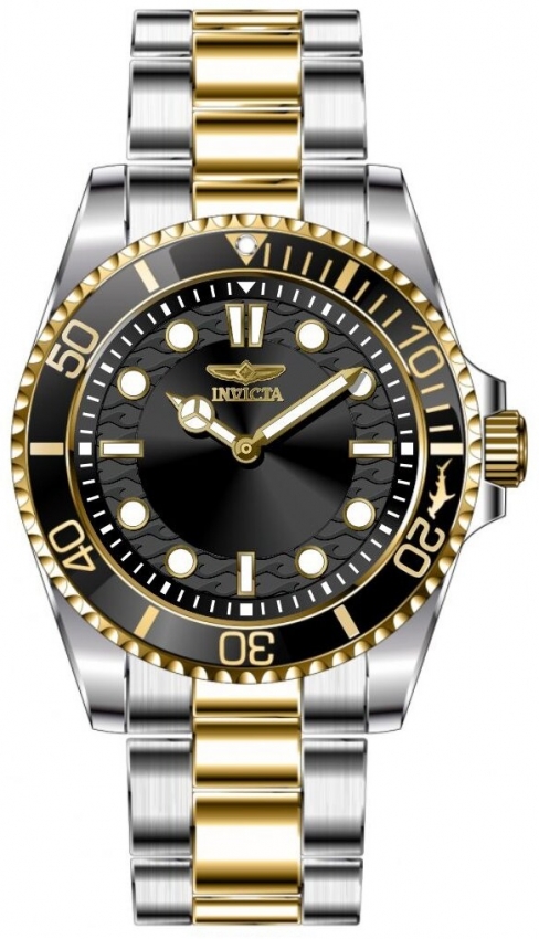 invicta pro diver quartz black dial men's watch 49698 invicta pro diver quartz black dial men's watch 49698