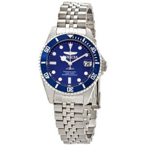 Home invicta pro diver quartz blue dial ladies watch 29187