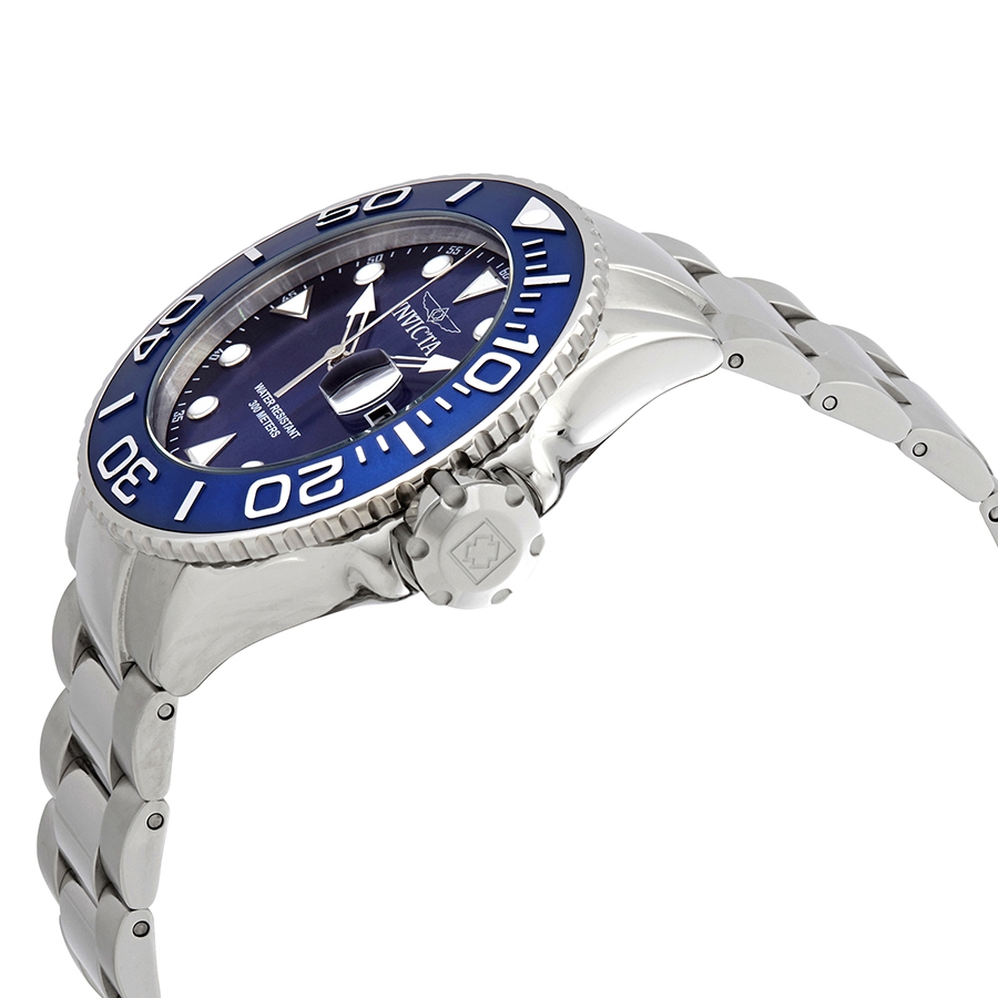 invicta grand diver quartz blue dial stainless steel men's watch 28766 invicta grand diver quartz blue dial stainless steel men's watch 28766