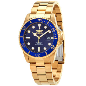 invicta pro diver quartz blue dial men's watch 33270