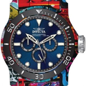 Home invicta pro diver quartz blue dial men's watch 47856