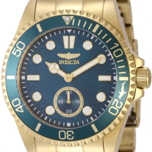 Home invicta pro diver quartz blue dial men's watch 49427