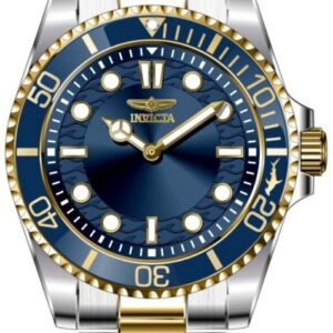 Home invicta pro diver quartz blue dial men's watch 49696