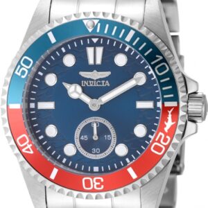 Home invicta pro diver quartz blue dial pepsi bezel men's watch 49436